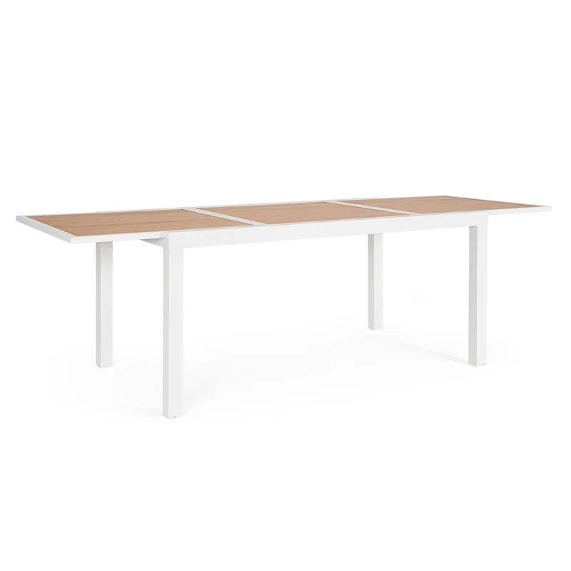 Table extensible 160-240x90 blanc