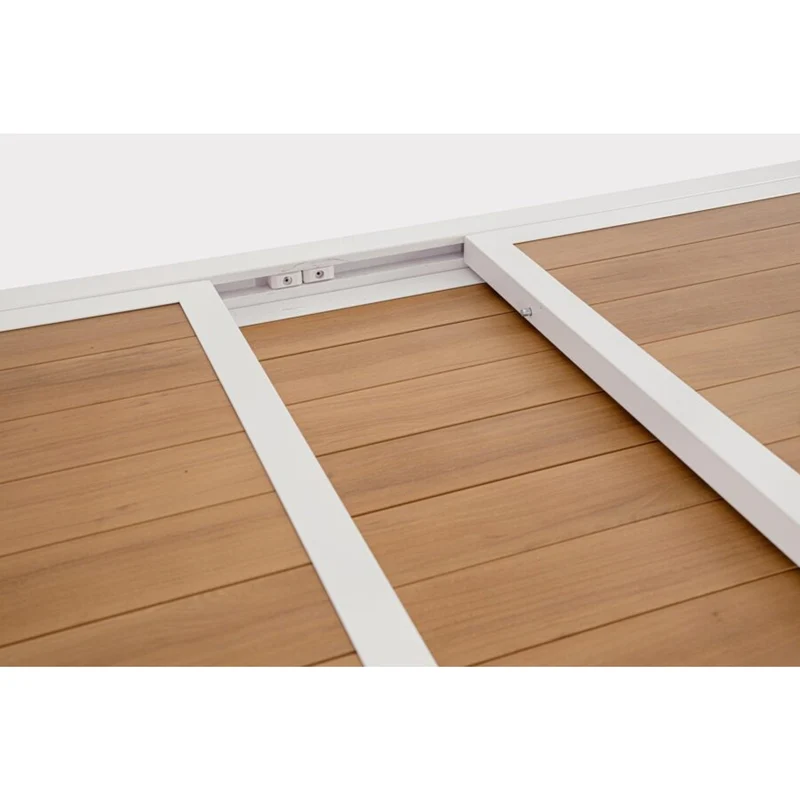 Table extensible 160-240x90 blanc