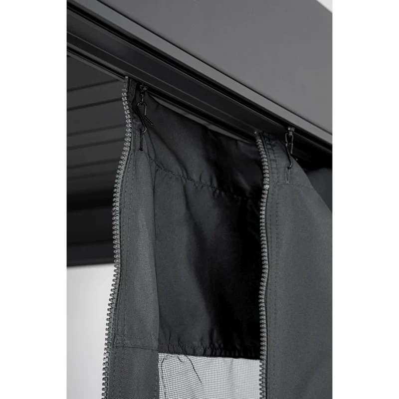 Draps et moustiquaires pour pergola 3x4 m