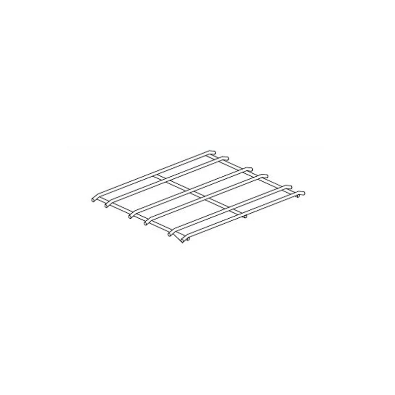 Baron - Grille en inox pour 2 feux vifs - 70QGR2INOX