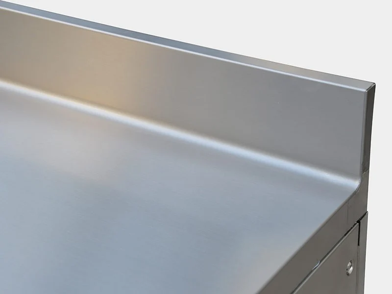 Table réfrigérée positive avec dosseret 0/+10°C - 460 L - 3 portes - Sans groupe logé - TG703SG-3 - Dalmec