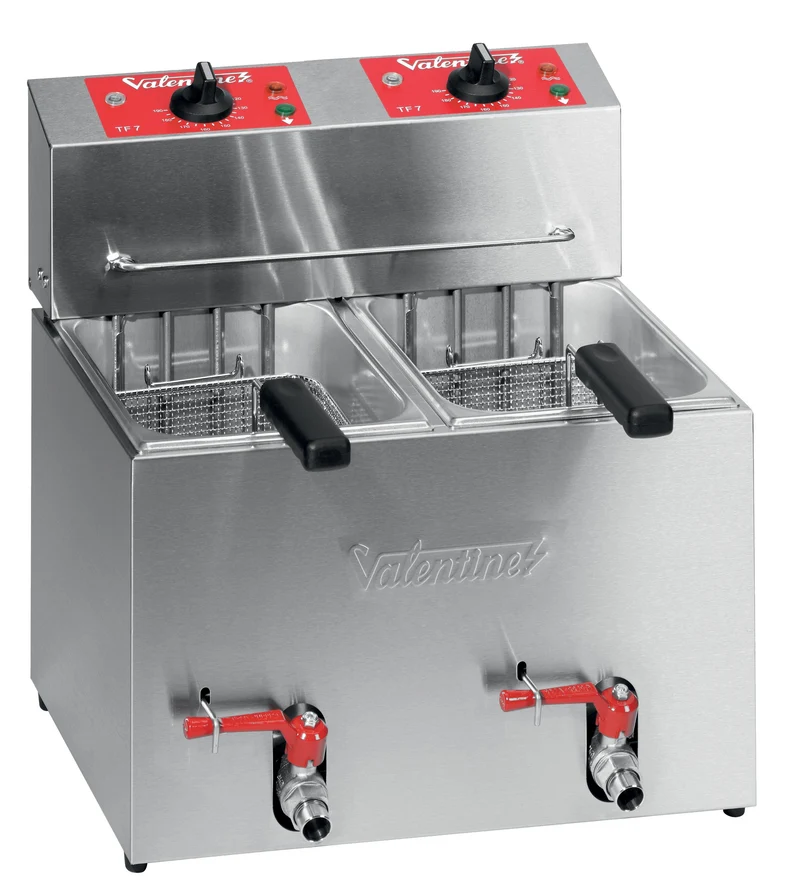 Friteuse électrique encastrable - 2 x 5 litres - Série TF - TF55M - Valentine
