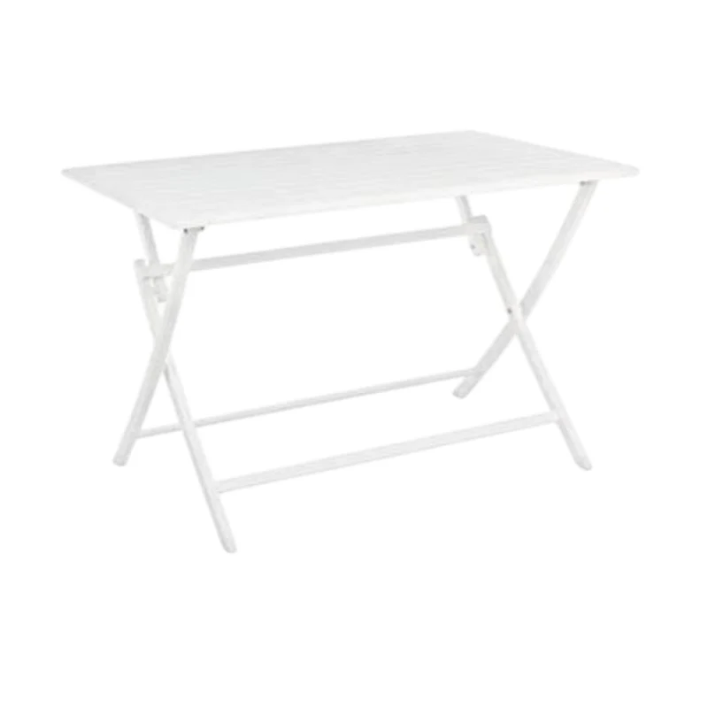 Table pliante "Elin" 110x70 cm blanche