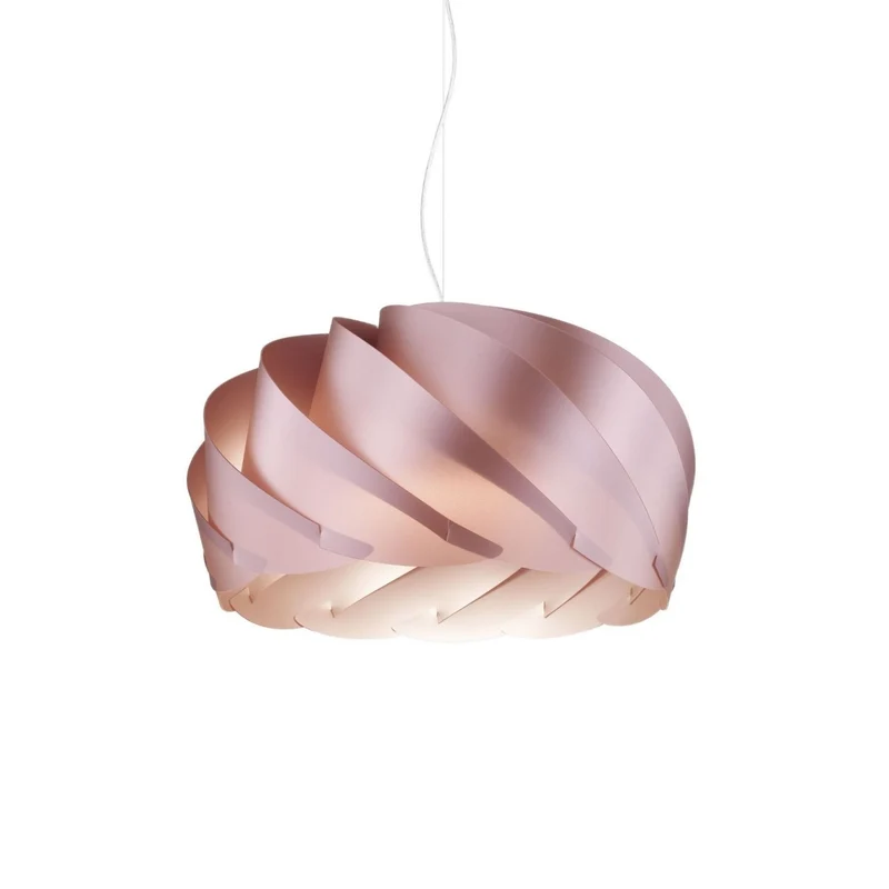 Suspension en métal rose en métal chromé Cm. 26x15h