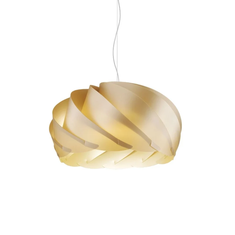 Nouvelle Suspension Or en Métal Chromé Cm. 26x15h