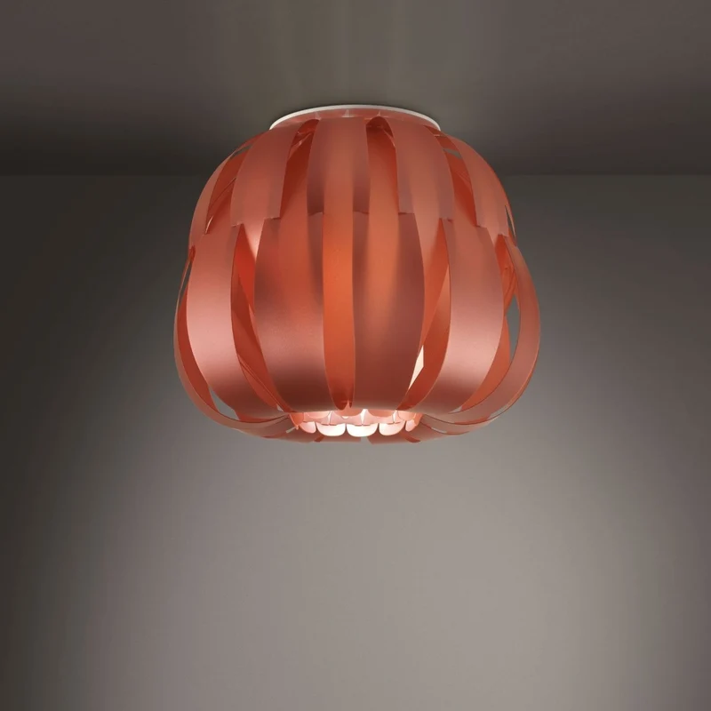 Plafonnier en cuivre cm. 19h x 17h