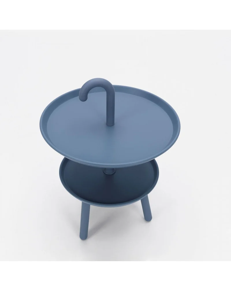 Table basse d'extérieur Sunny Grey Ø41xH55 cm