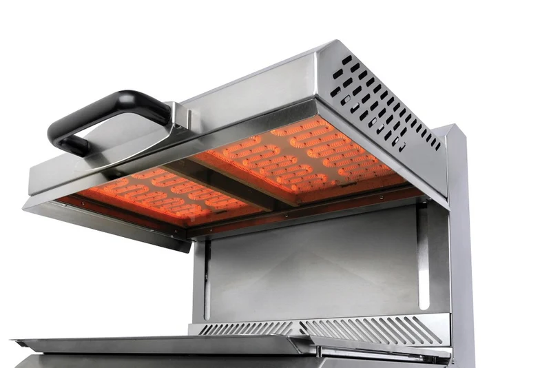 Salamandre électrique à plafond mobile - Grille 740 x 375 mm - SEM800PDS - Nosem