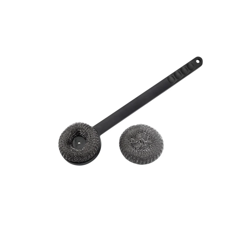 Brosse avec éponge en acier 45 cm