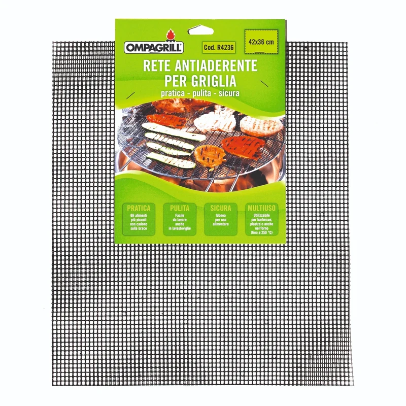 Maille antiadhésive pour grill 42x36