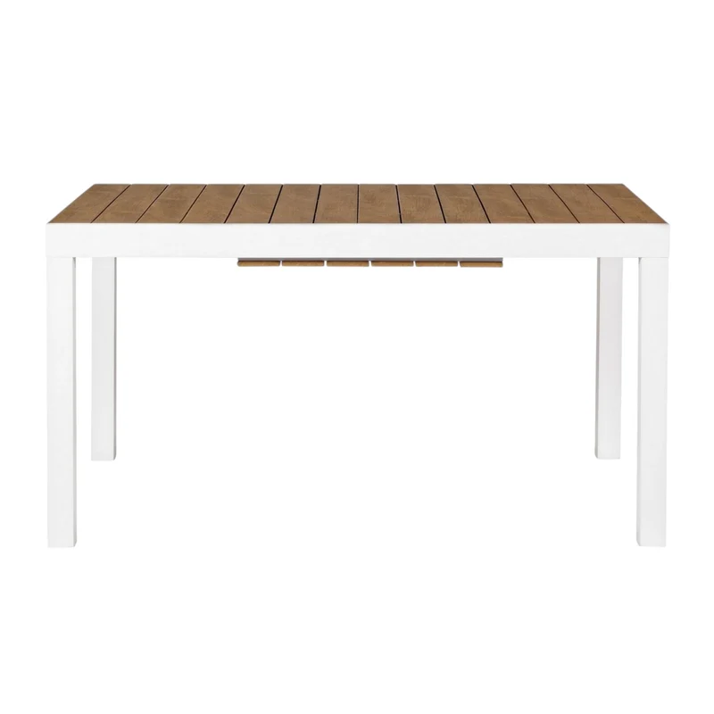 Table extensible Elias 140x200x90 cm Blanc Sj60