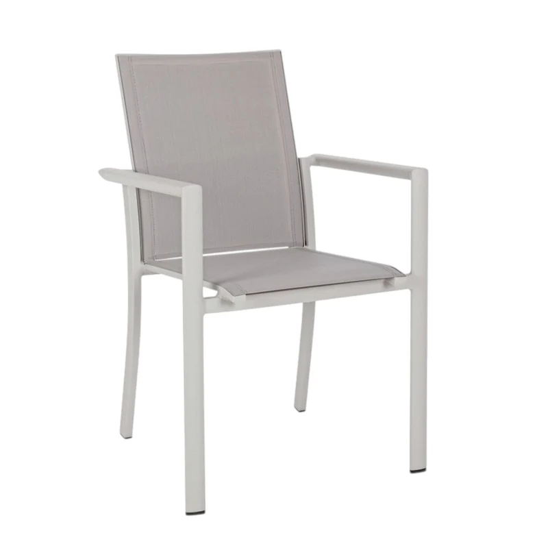 Chaise Konnor Rastin avec accoudoirs