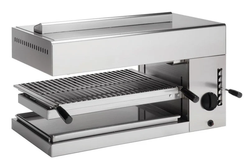 Salamandre gaz - Base mobile 8 positions - Grille 575 x 400 mm - SG7