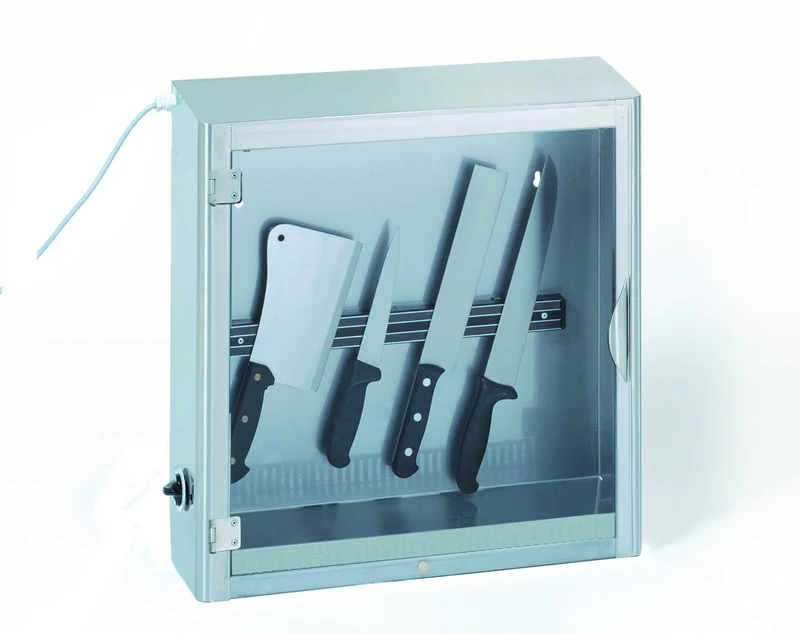 Armoire inox à stériliser - 10 couteaux