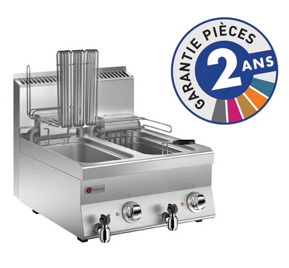 Friteuse électrique - 2 x 10 litres - Gamme 650 - Baron