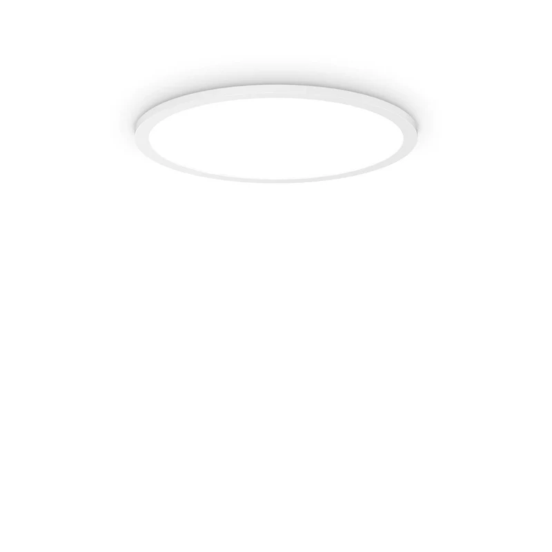 Plafonnier blanc D 450 x H 42 mm