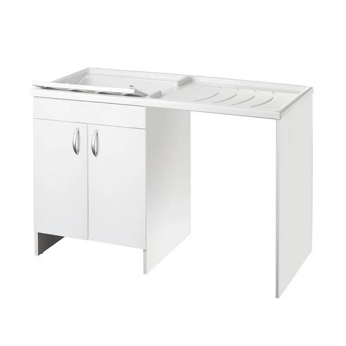 Meuble lave-linge avec cuve L124xP60xH89 cm