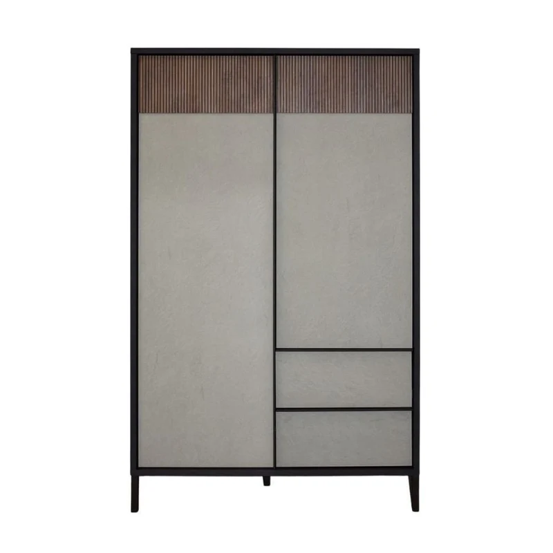 Mobile 106x40x177 cm lave et argile