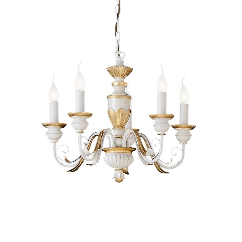 Suspension blanche D 550 x H min 660 - max 1050 mm