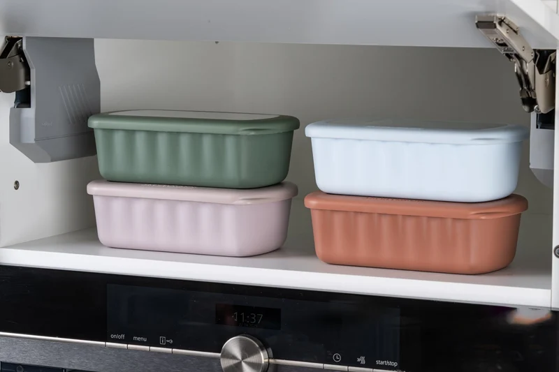 Lunchbox Verte à compartiment réglable 1 litre sans BPA Fackelmann Storage