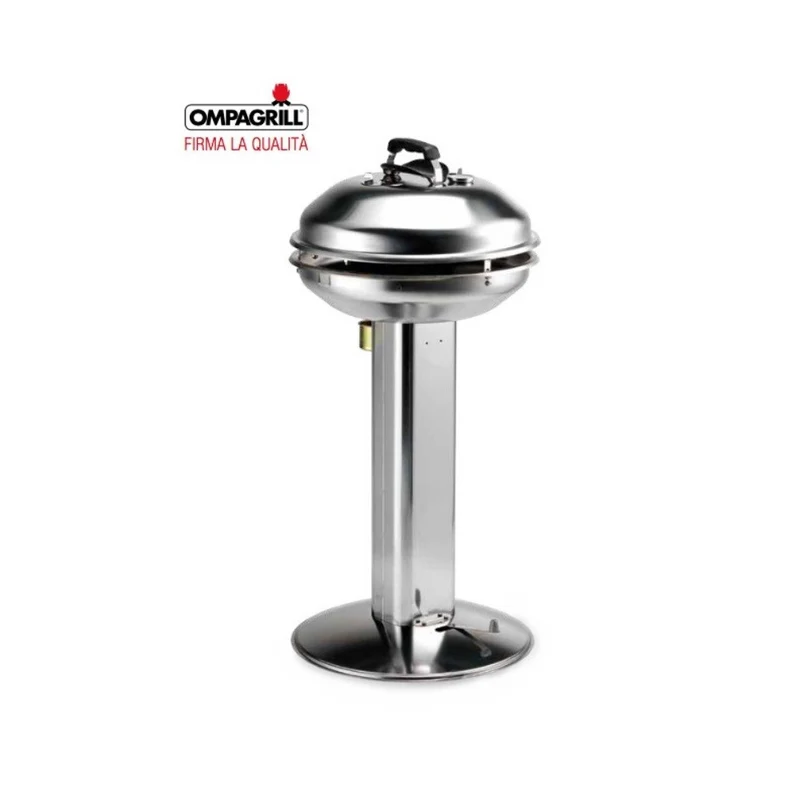 Barbecue à granulés Eddi 4780, diamètre 47 cm, en acier