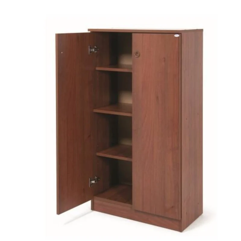 Armoire polyvalente Gabriella 130x71x38 cm Noyer antique