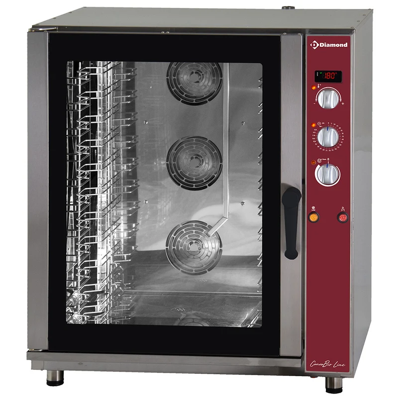 Four à convection électrique, 11x EN (GN), humidificateur automatique - 14 kW - Diamond