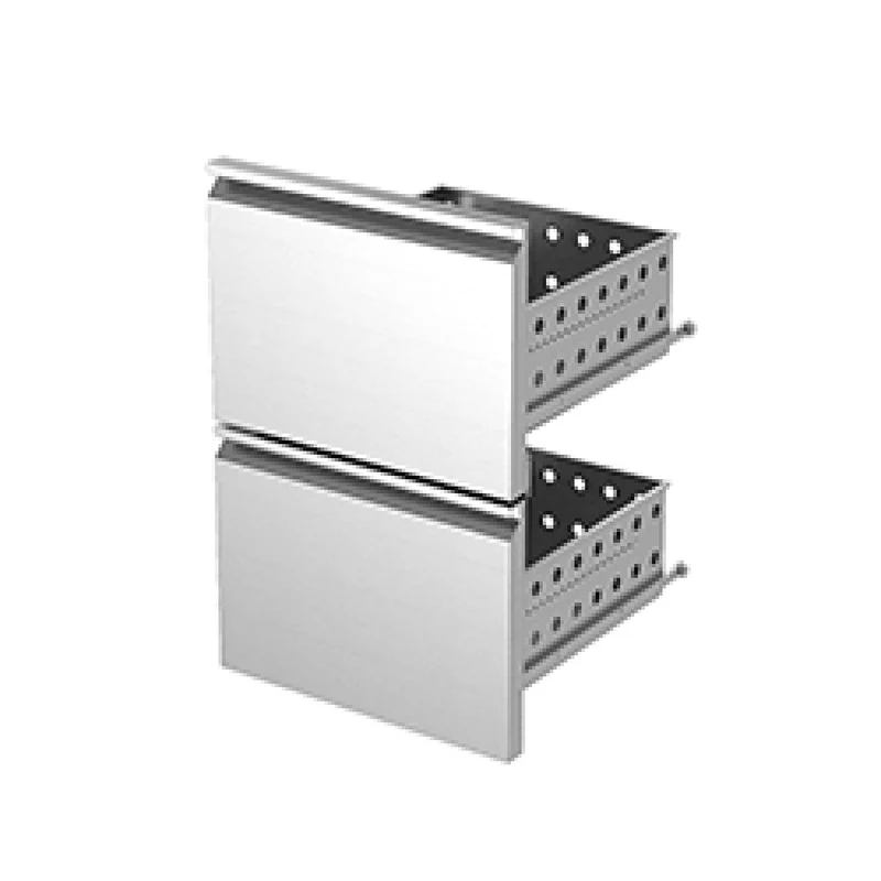 Kit bloc tiroirs (1/2+1/2) inox x KBR... - Diamond