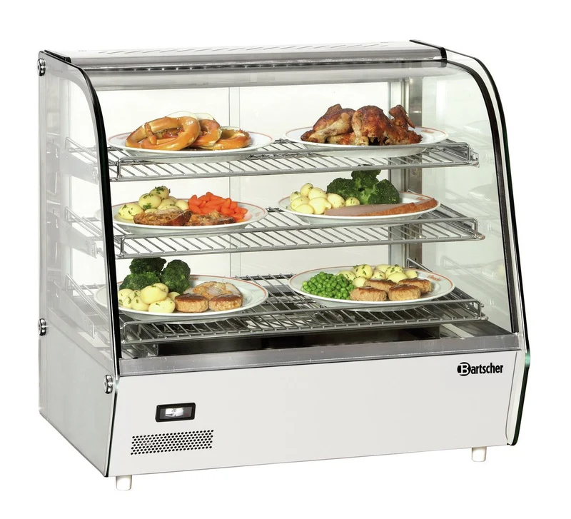Comptoir chauffant vitré 3 niveaux DeliPlus I 630 mm – Bartscher