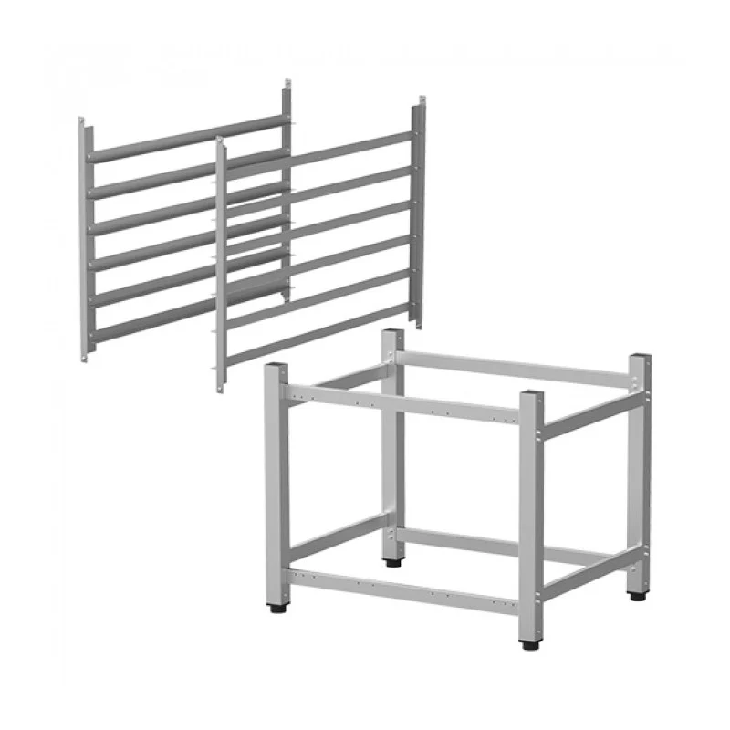 Soubassement Lux 600 x 400 mm- Unox - Support et glissière pour four - UNOX
