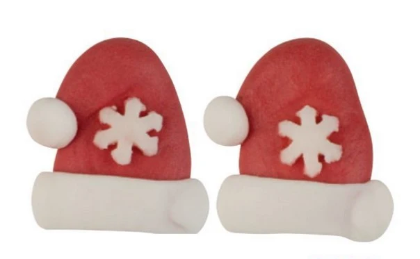 Décoration Sucre - Bonnet Père Noël