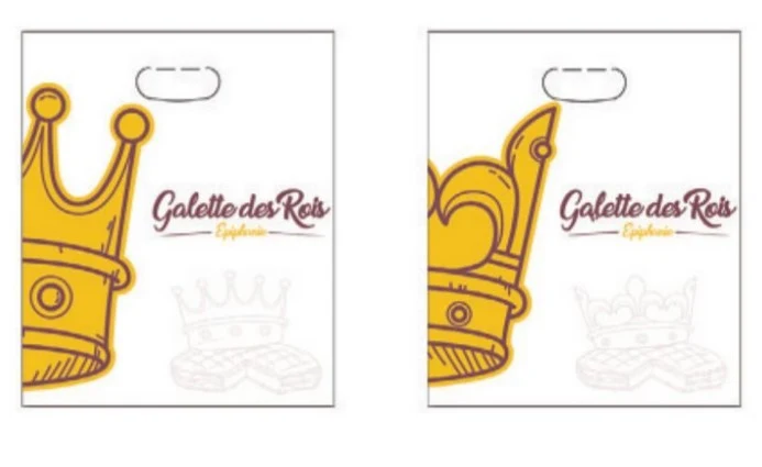 Sacs galette ingraissable "Les Rois" P/100