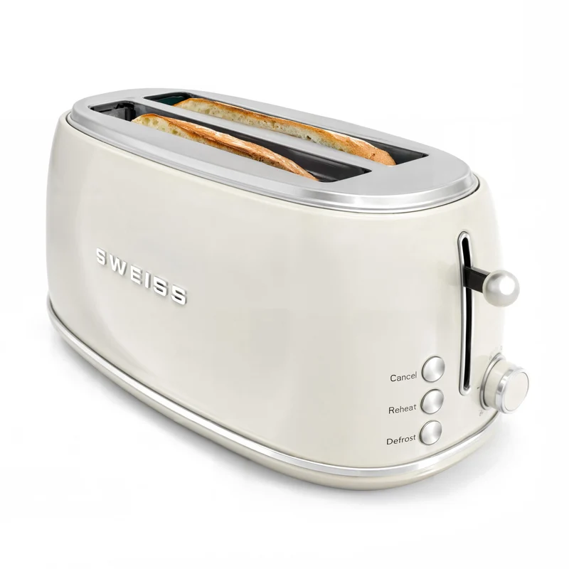Grille pain baguette vintage Beige
