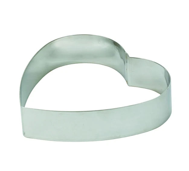 Forme Cœur en Inox pour Mousse 4,5H