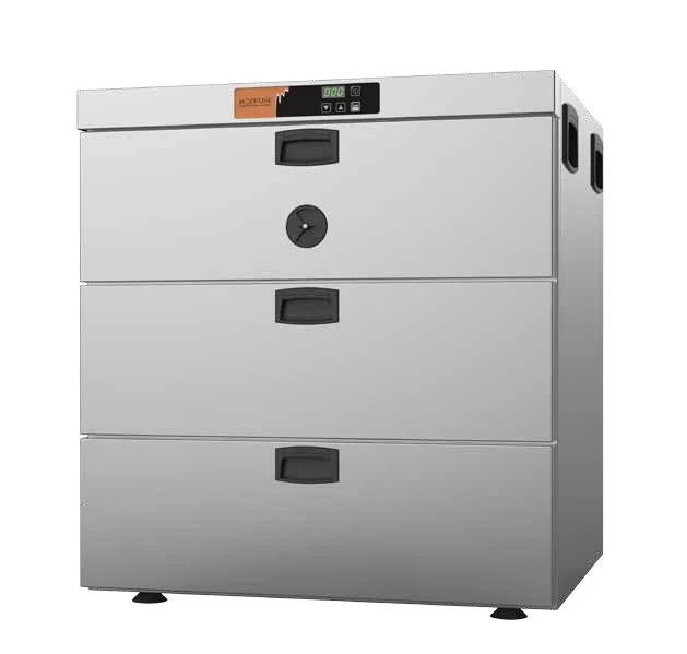 Tiroirs de maintien au chaud - 3 bacs GN 1/1 - Moduline