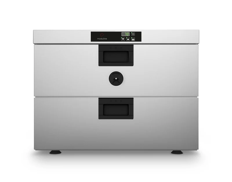 Tiroirs de maintien au chaud - 2 bacs GN 1/1 - Moduline