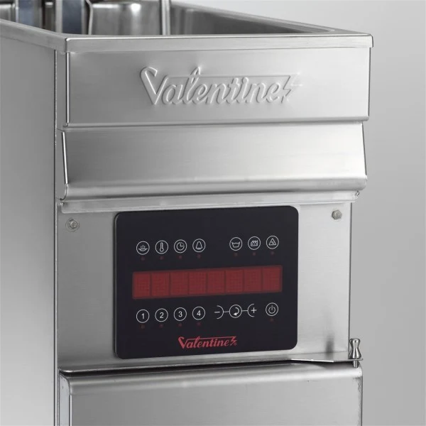 Friteuse électrique sur coffre - 2 x 7-8 litres - Valentine - EVOC2200
