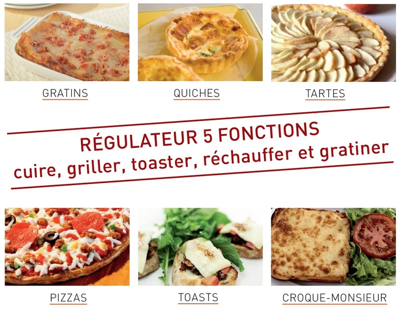 Toaster multifonction avec régulateur - Junior 2 étages - 230 V - 11042