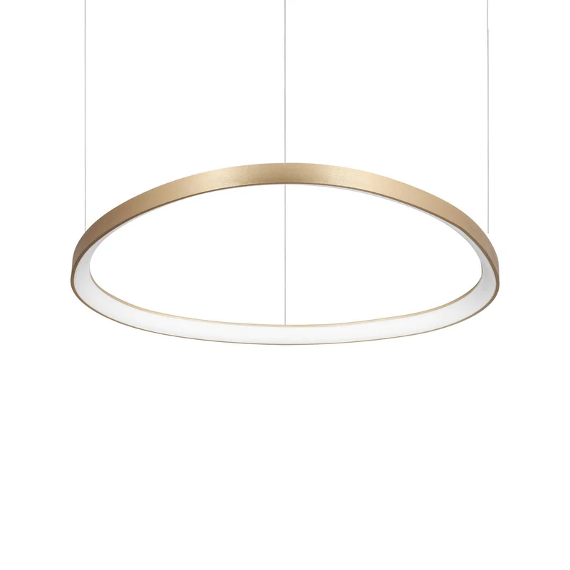 Suspension en laiton L 810 x H min 285 - max 1800 x P 810 mm