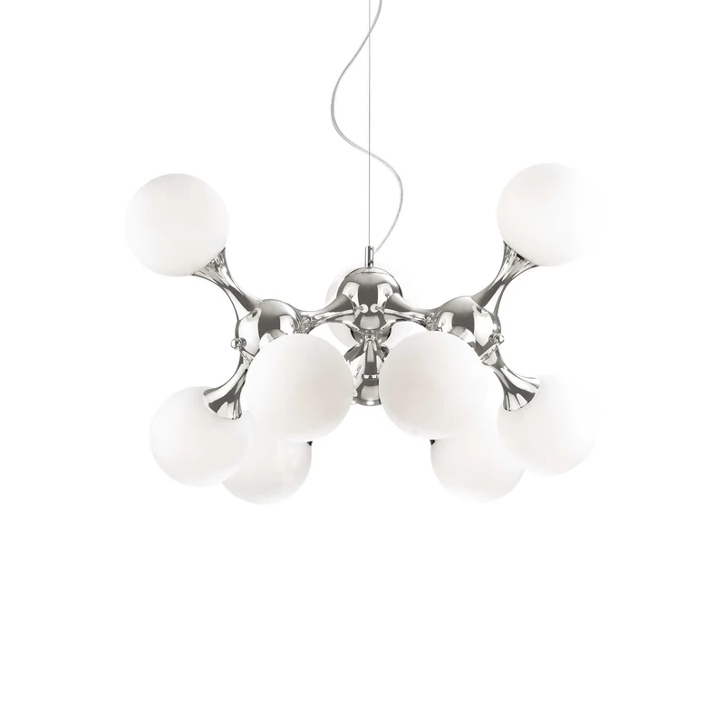 Suspension blanche D 800 x H min 650 - max 2400 mm