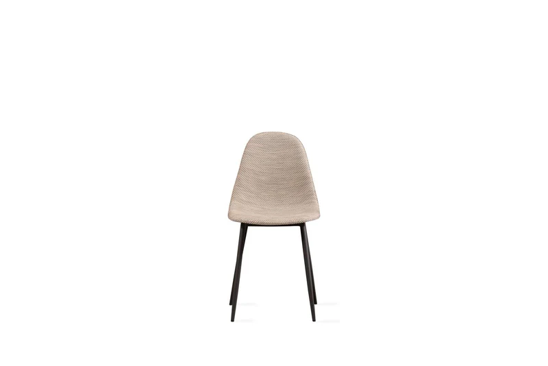 4x Chaise en imitation rotin avec assise beige 438x86,5h cm