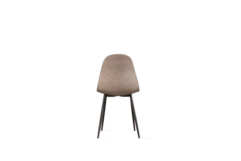 4x Chaise en imitation rotin avec assise beige 438x86,5h cm