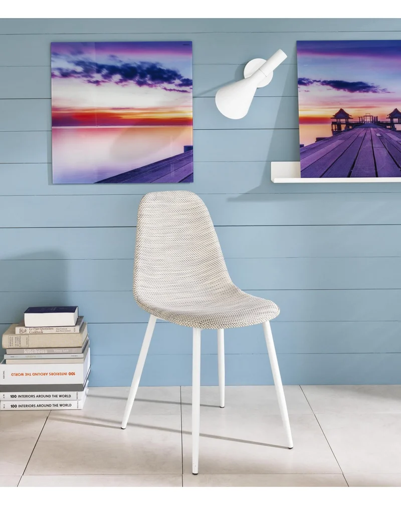 4x Chaises en rotin Martina - Beige