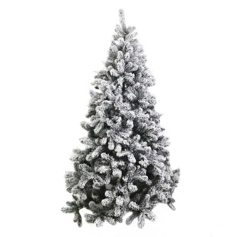Arbre Burnaby enneigé 1124 branches vertescm ø142h240