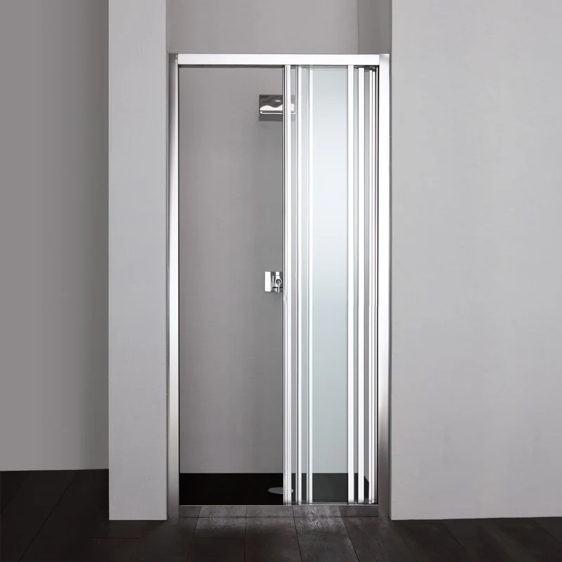 Niche de douche avec 3 portes coulissantes 120 cm