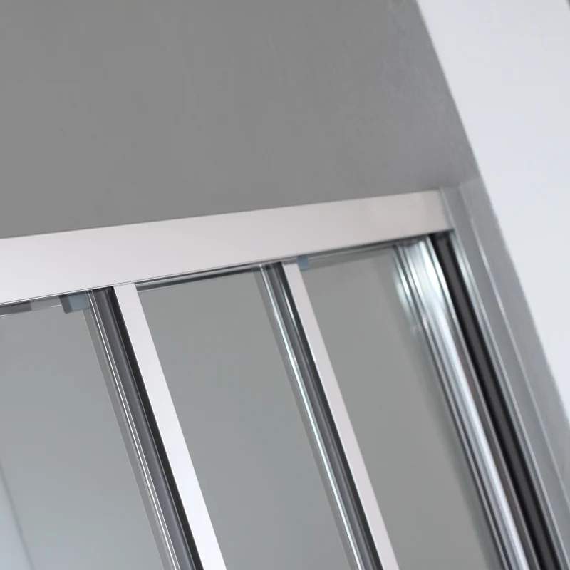 Niche de douche avec 3 portes coulissantes 120 cm