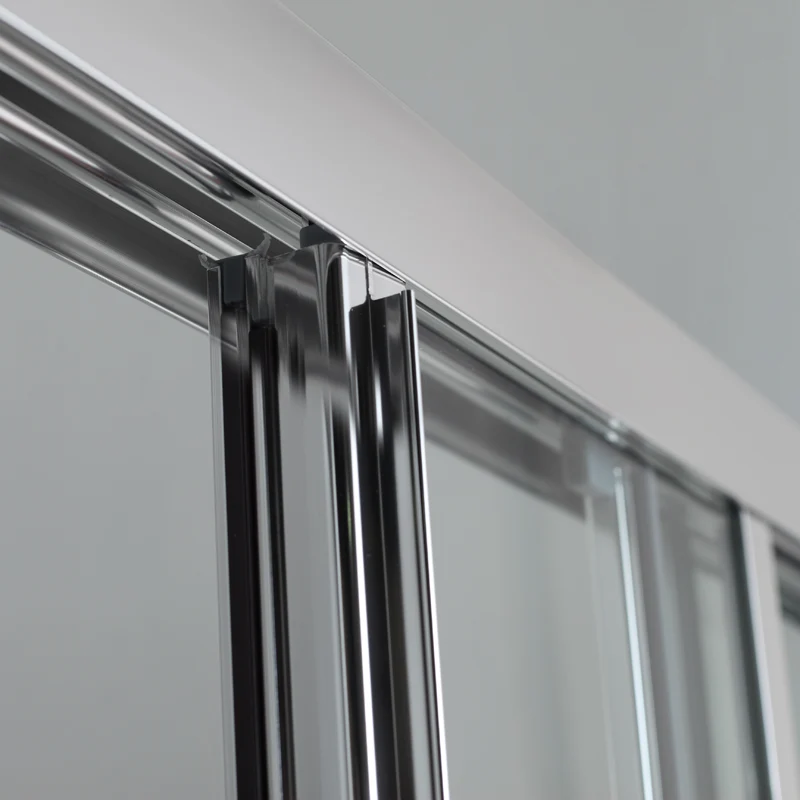 Niche de douche avec 3 portes coulissantes 120 cm