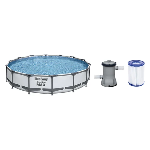 Piscine Hors-Sol Ronde Steel Pro Max