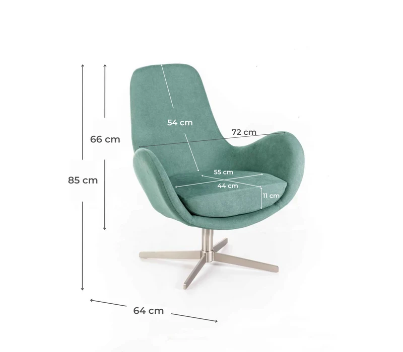 Fauteuil pivotant 7685 cm