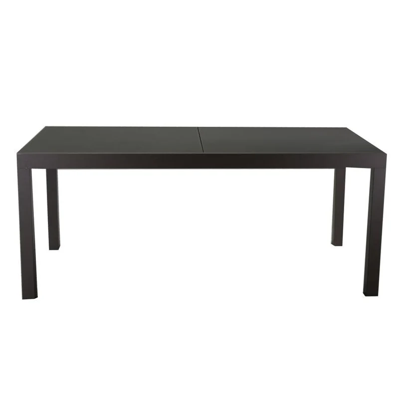 Table extensible Boise en aluminium anthracite mat m160-220x90xh67,5-75